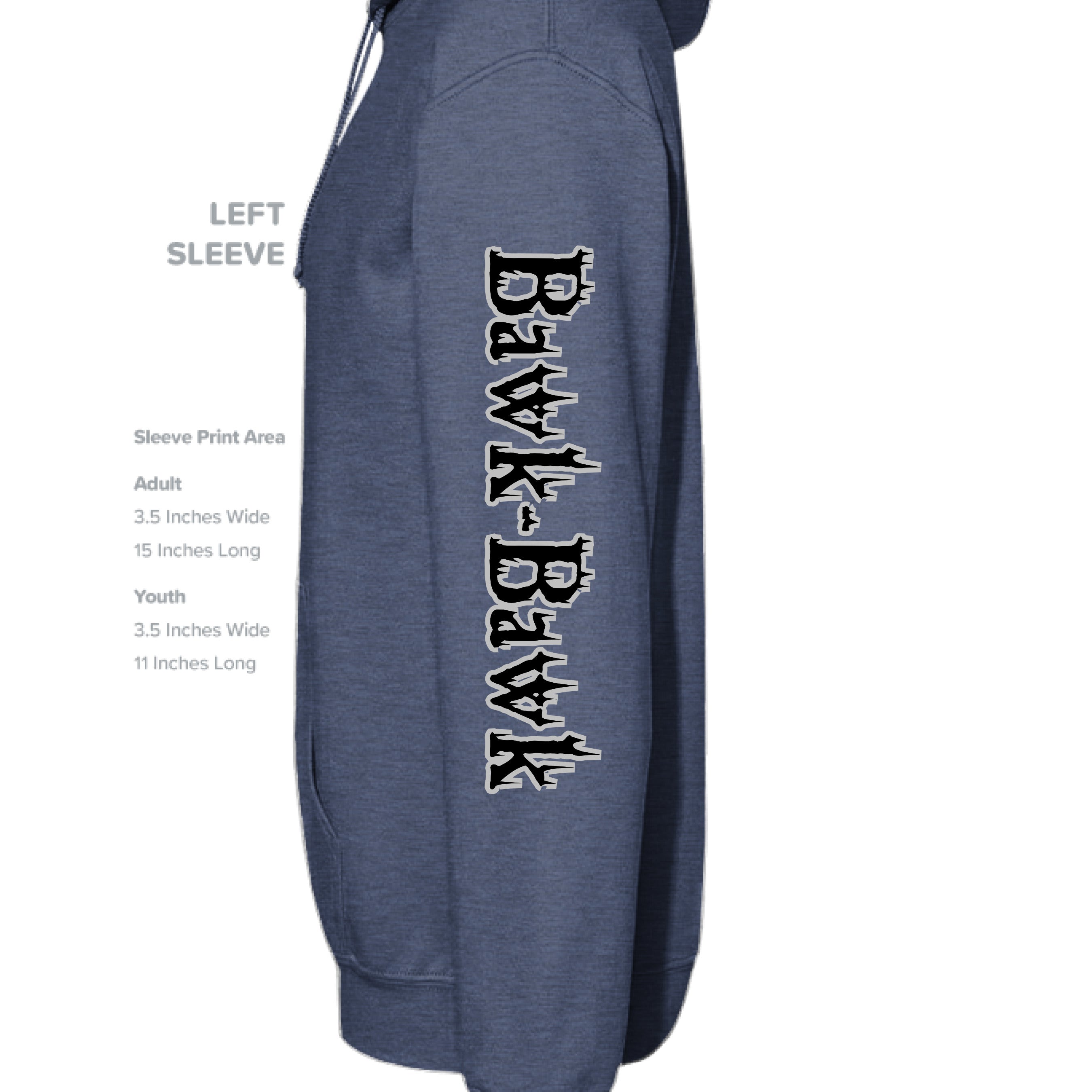 Heather Sport Dark Navy - SLEEVE_LEFT