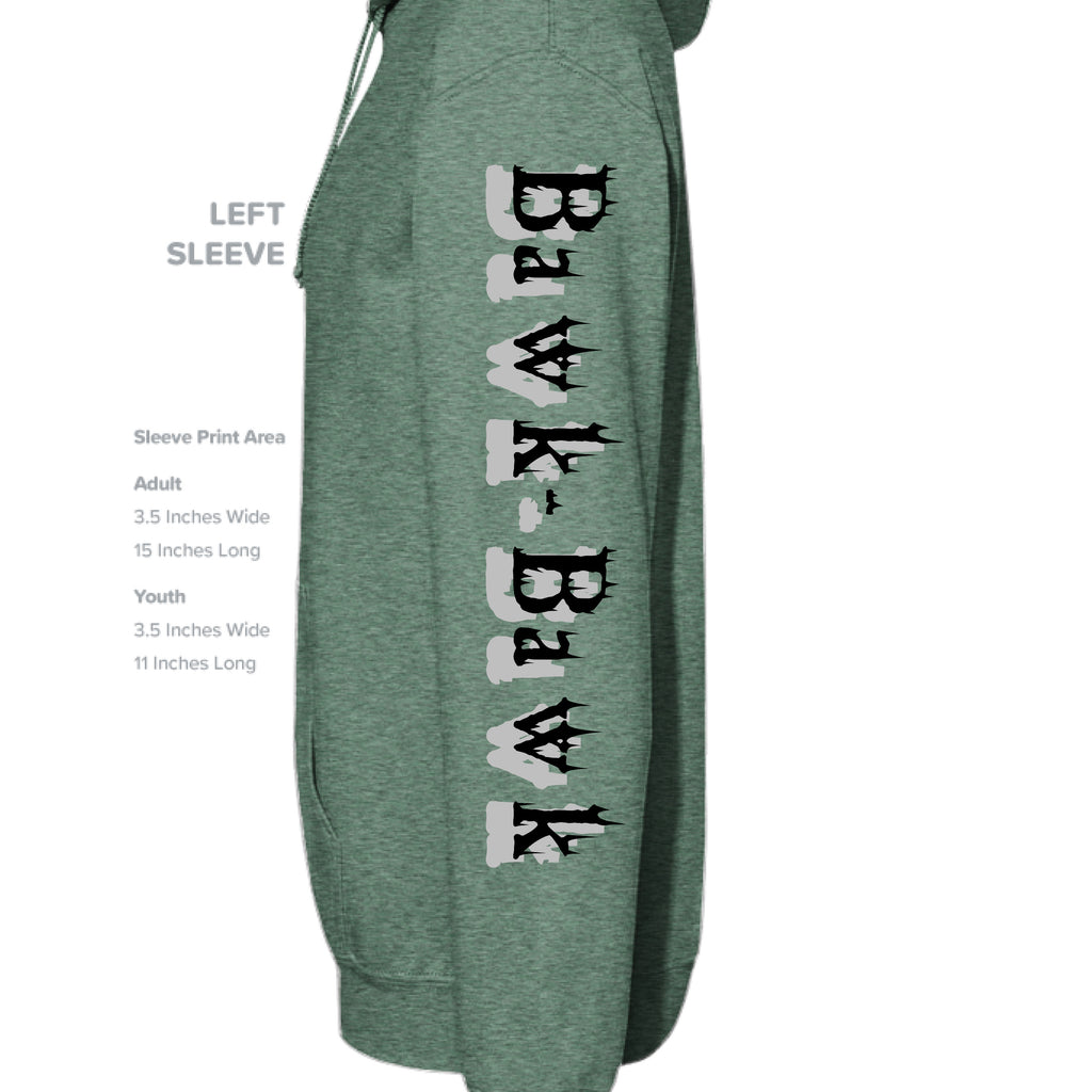 Heather Sport Dark Green - SLEEVE_LEFT