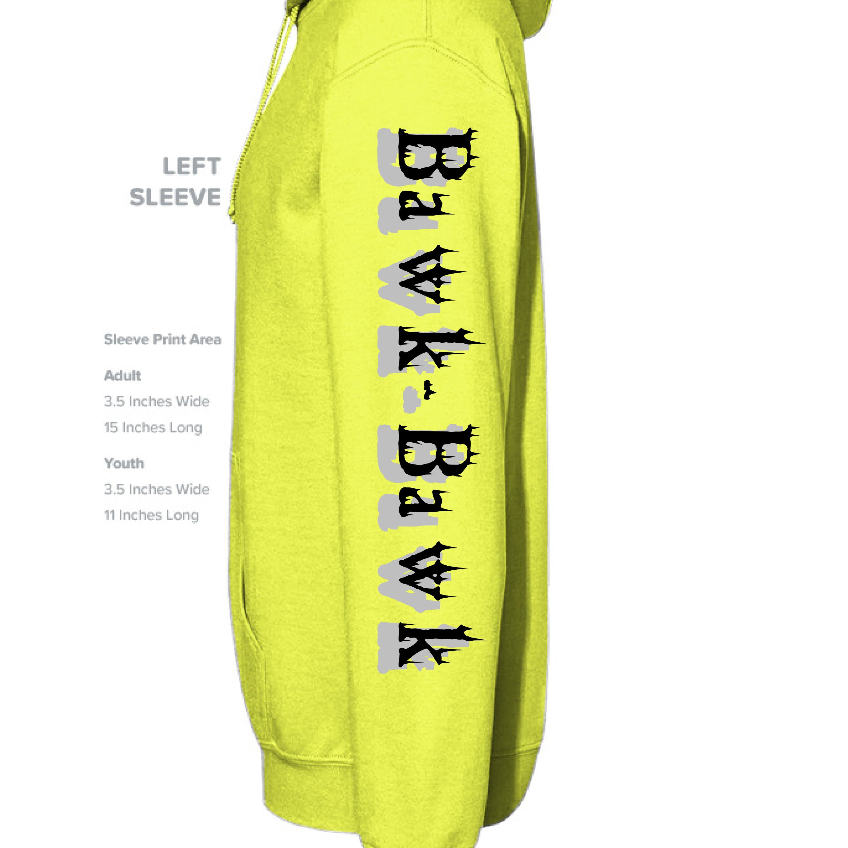 SAFETY GREEN - SLEEVE_LEFT