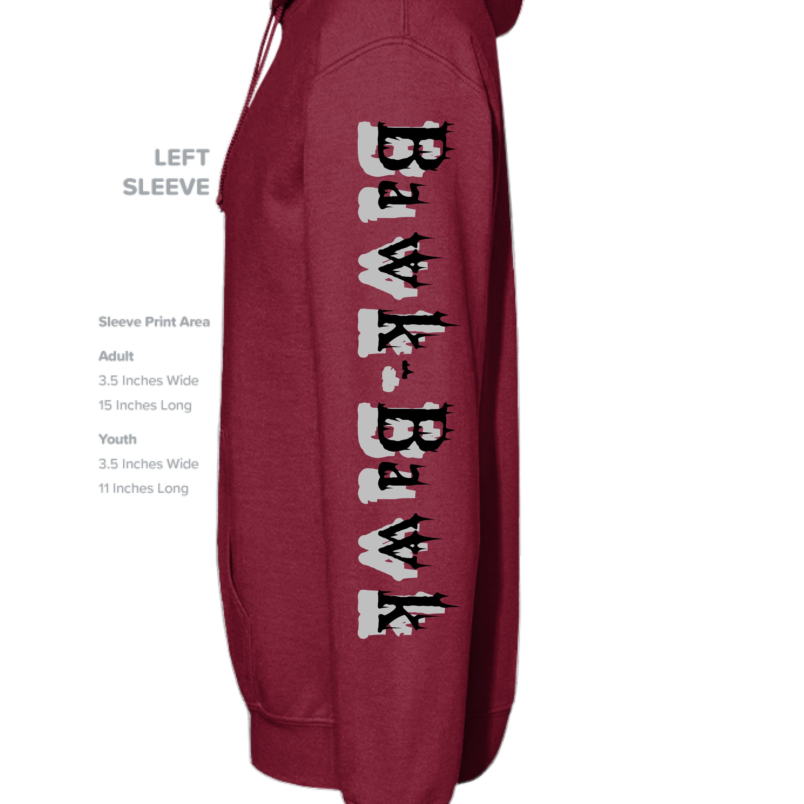 CARDINAL RED - SLEEVE_LEFT