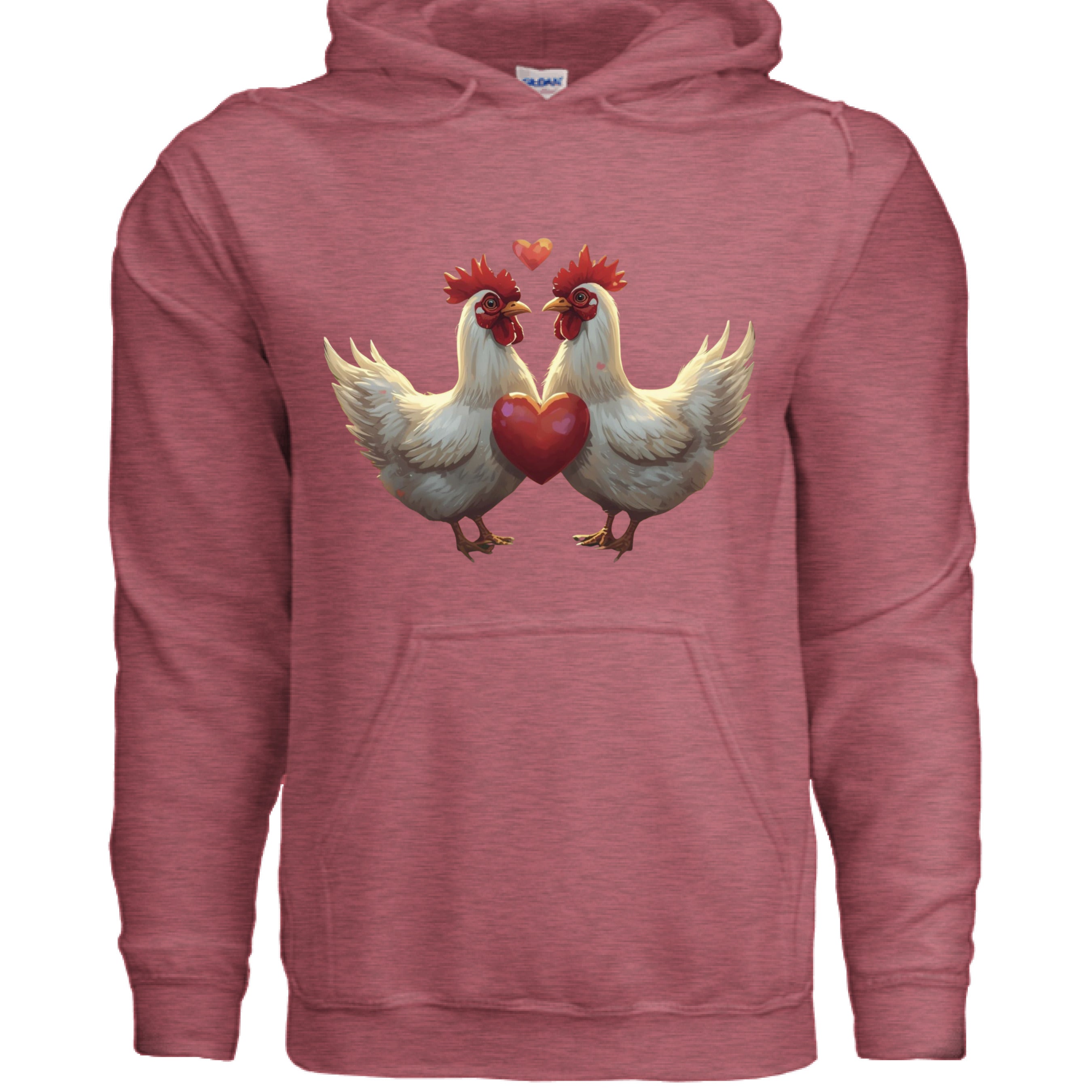 Heather Sport Scarlet Red - FRONT