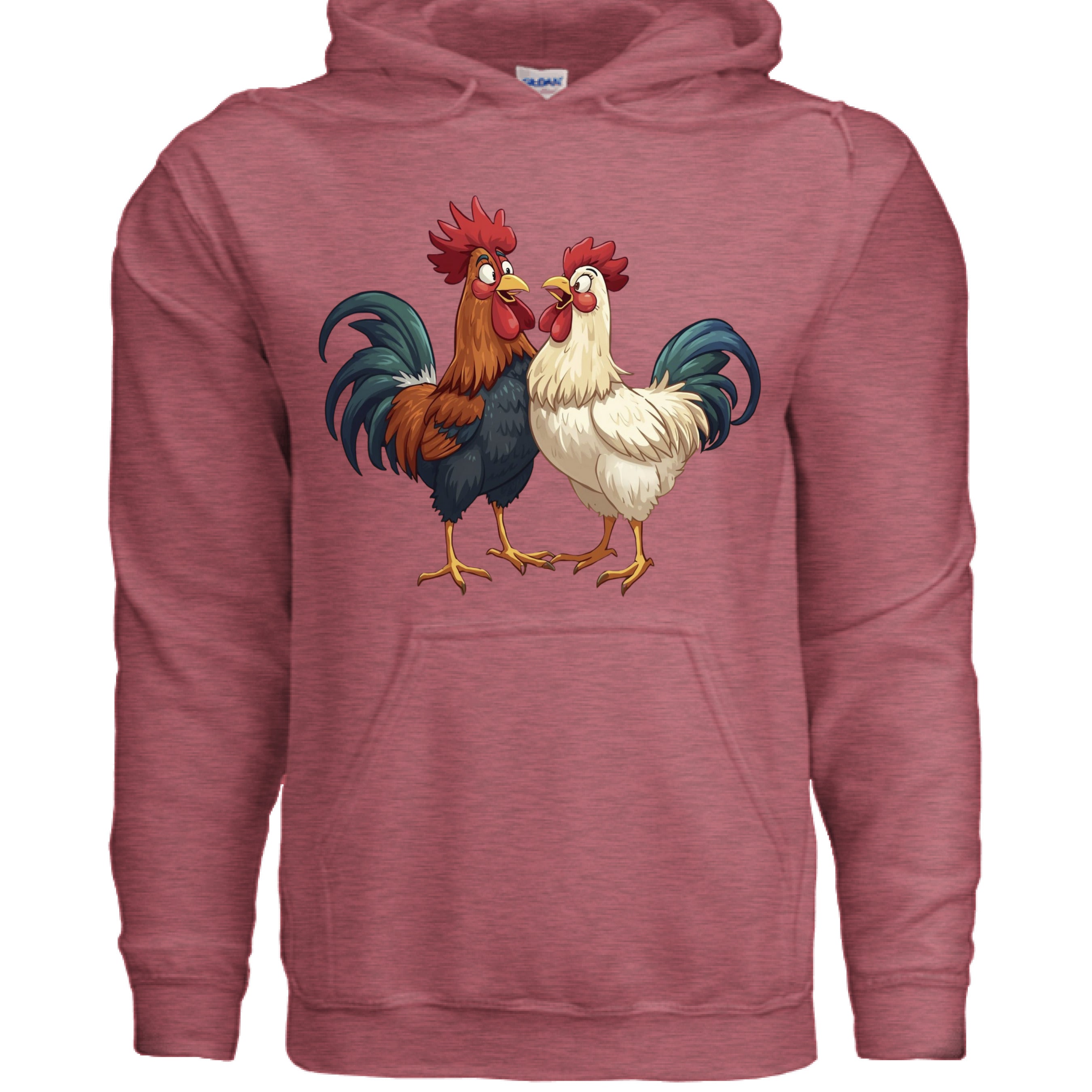 Heather Sport Scarlet Red - FRONT