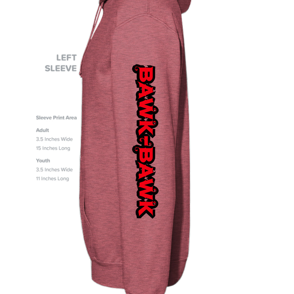 Heather Sport Scarlet Red - SLEEVE_LEFT