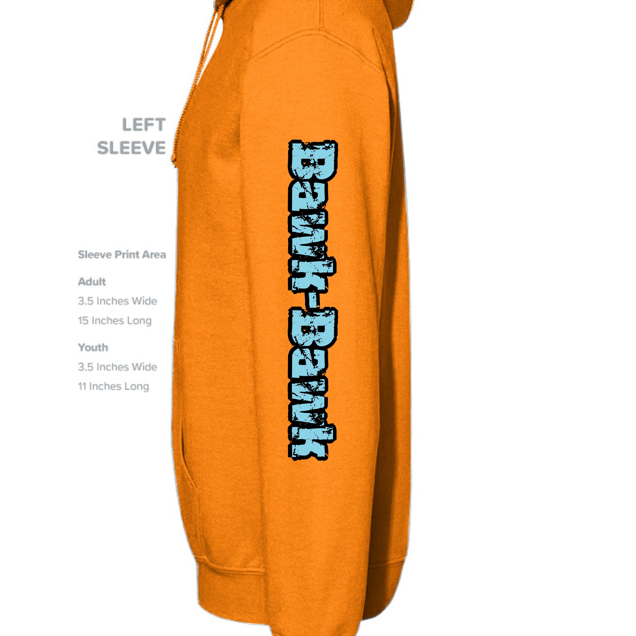 SAFETY ORANGE - SLEEVE_LEFT