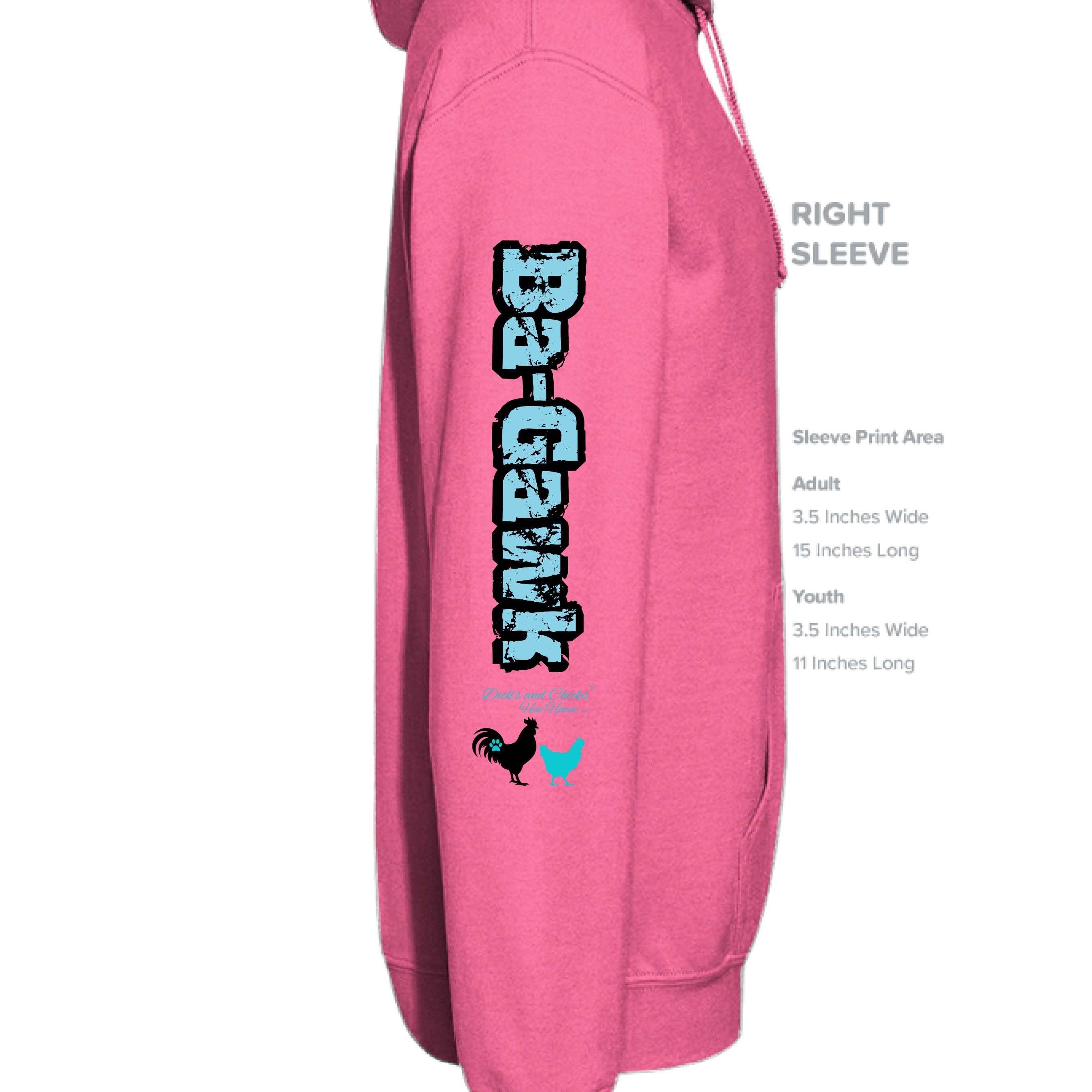 SAFETY PINK - SLEEVE_RIGHT