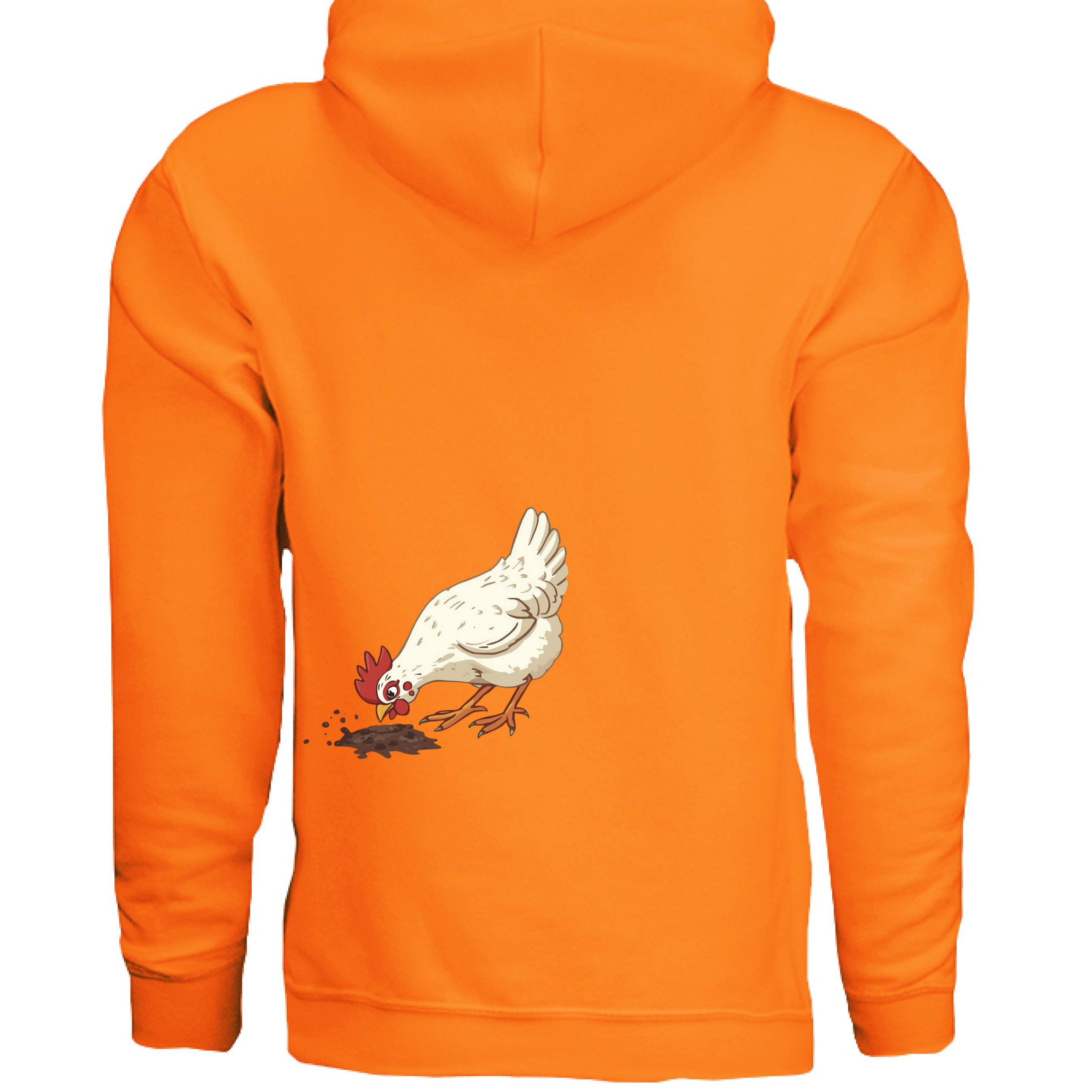 SAFETY ORANGE - BACK