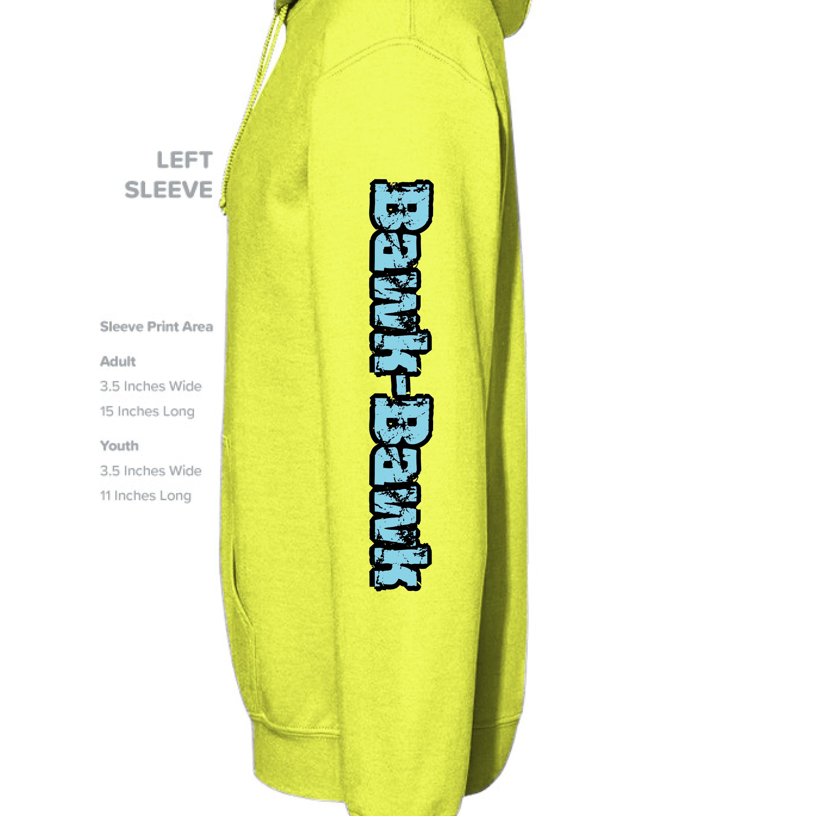 SAFETY GREEN - SLEEVE_LEFT