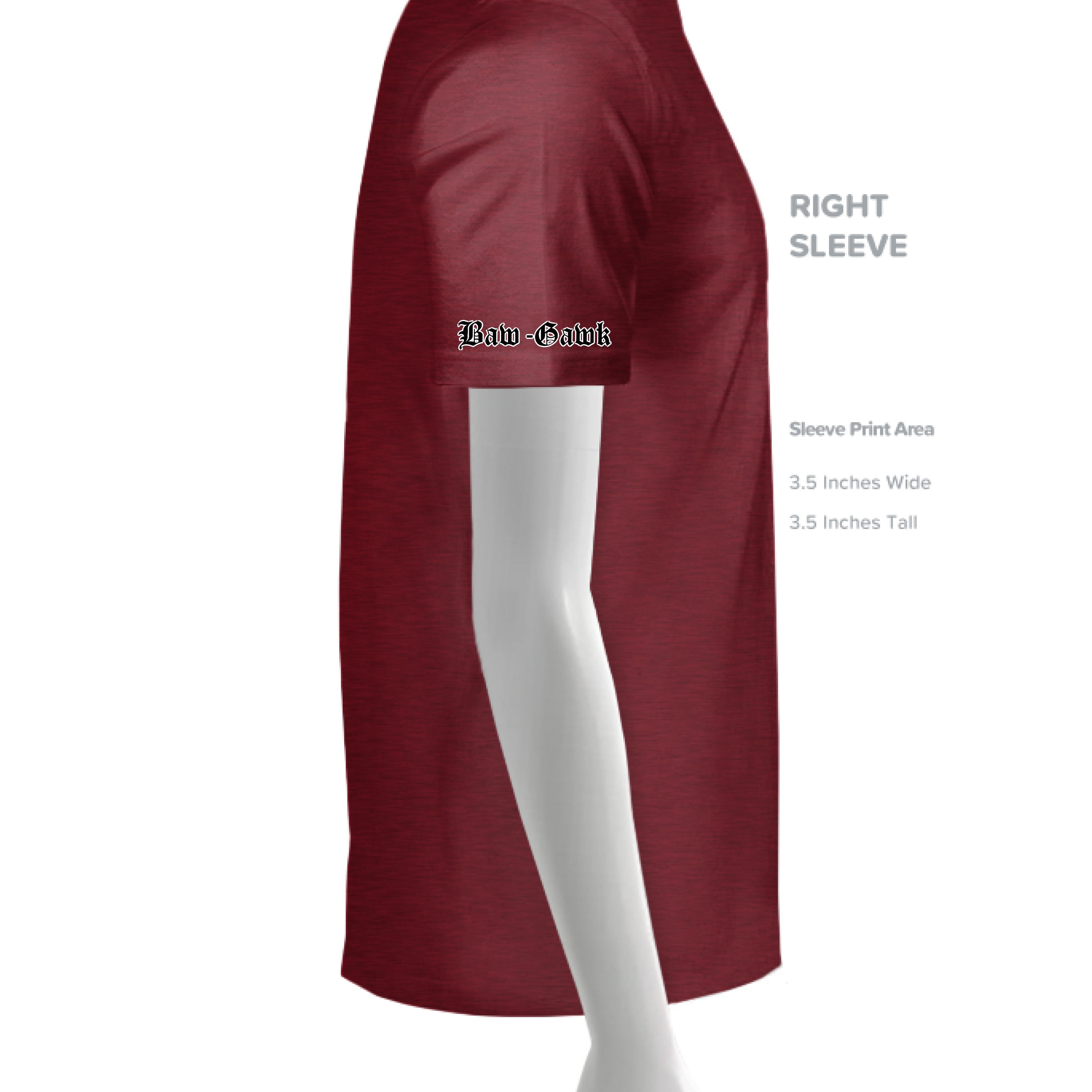 ANTIQUE CHERRY RED - SLEEVE_RIGHT