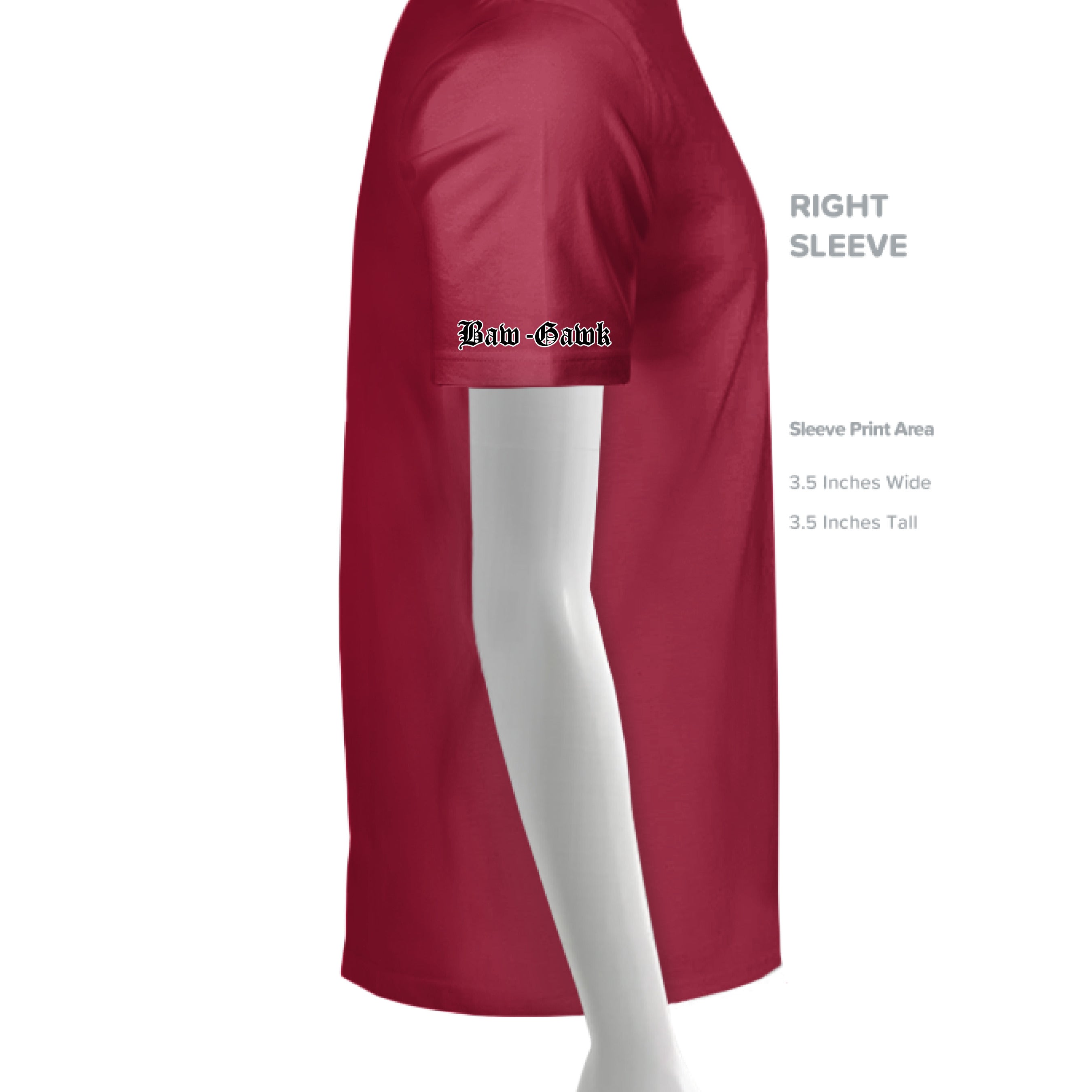 CHERRY RED - SLEEVE_RIGHT