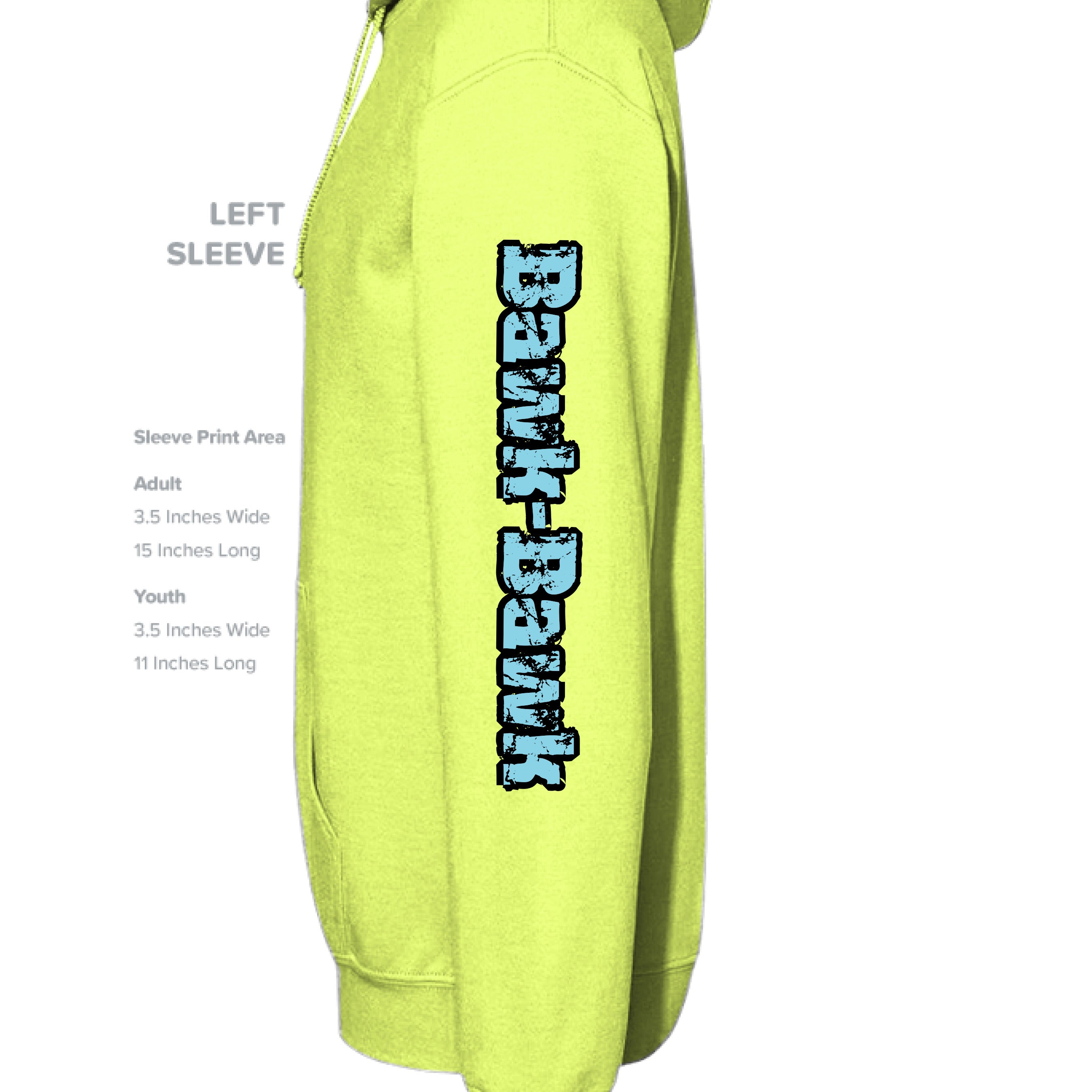 SAFETY GREEN - SLEEVE_LEFT