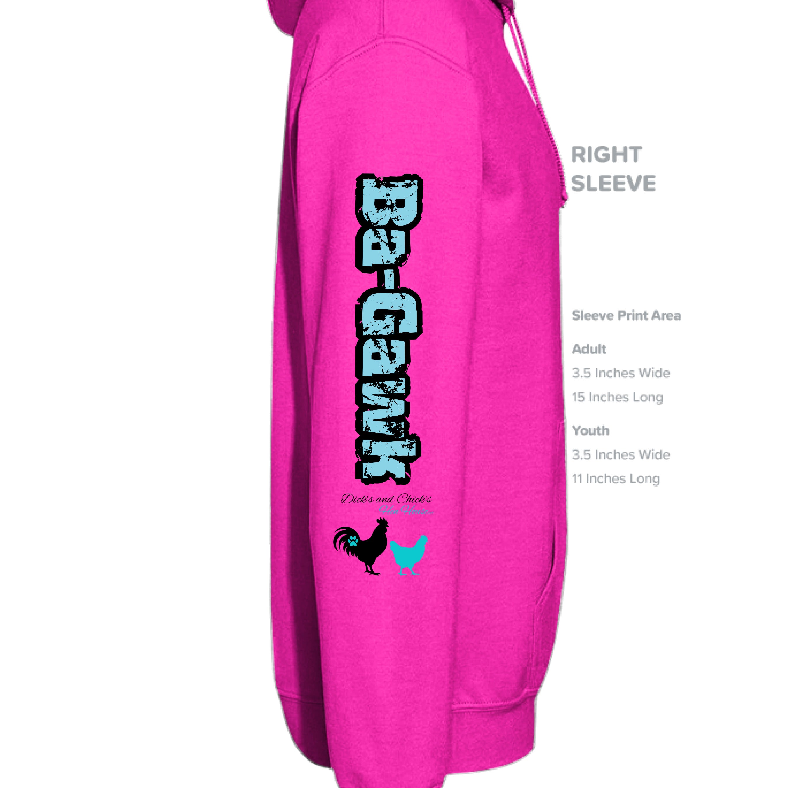 NEON PINK - SLEEVE_RIGHT