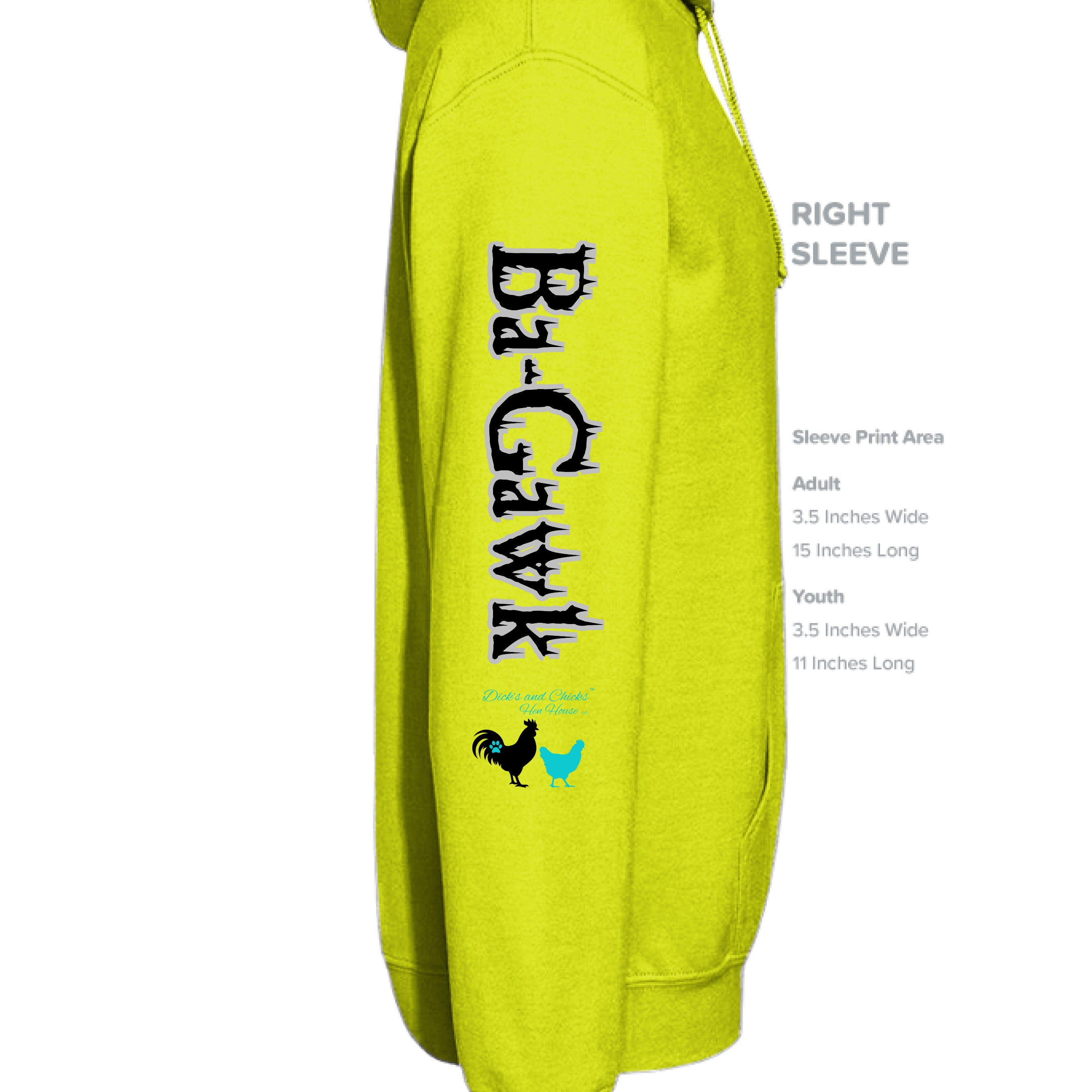 Safety Yellow - SLEEVE_RIGHT