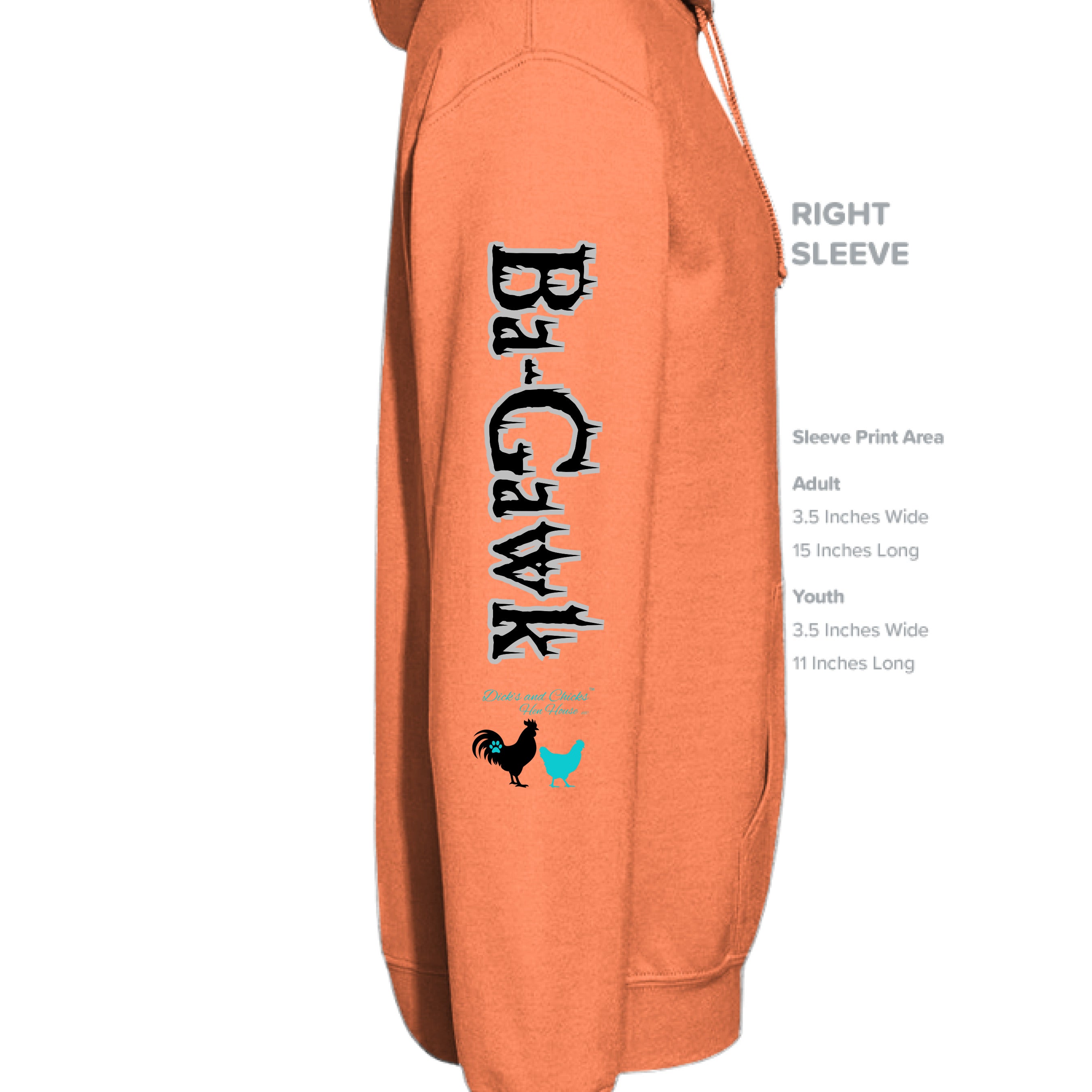 Safety Orange - SLEEVE_RIGHT