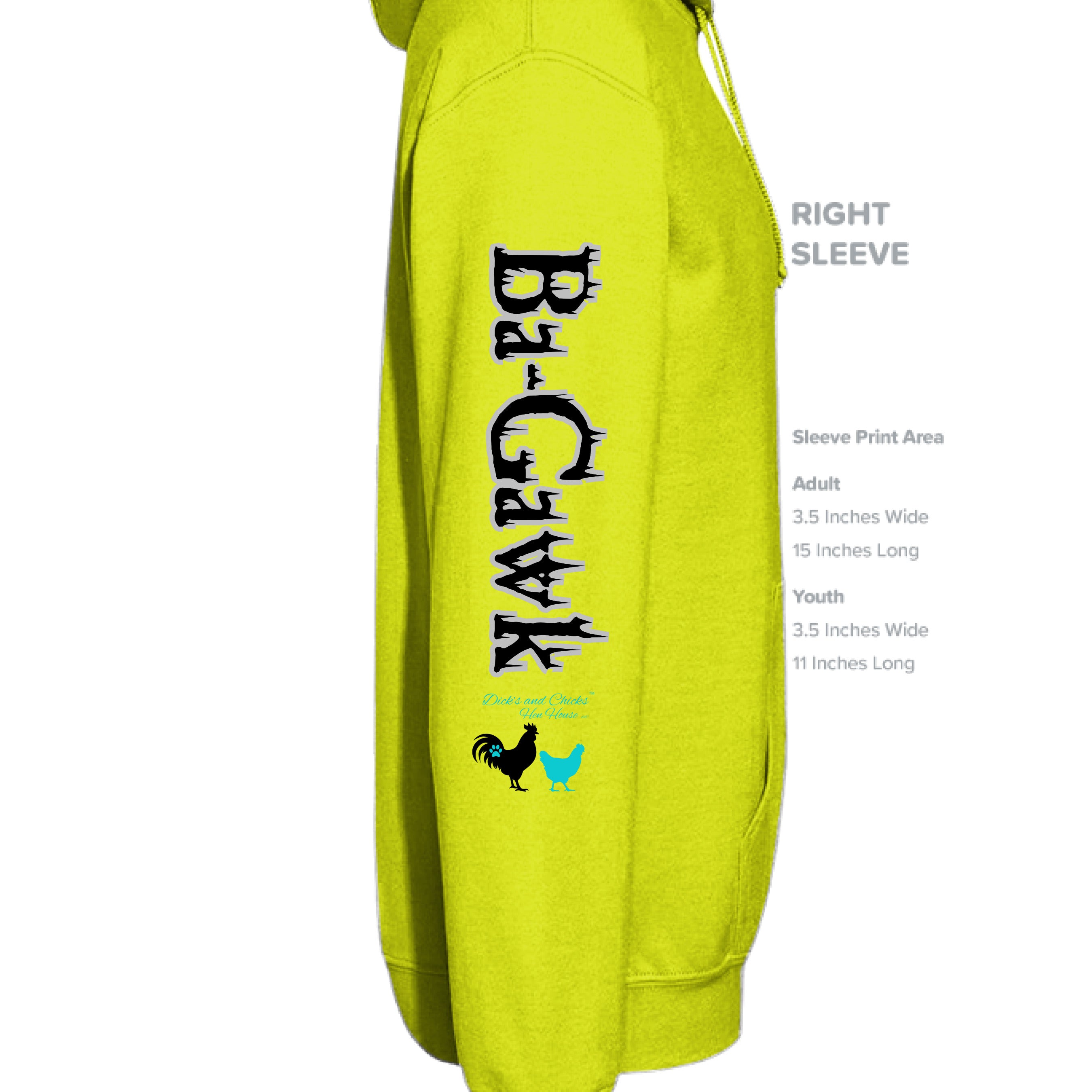Safety Yellow - SLEEVE_RIGHT