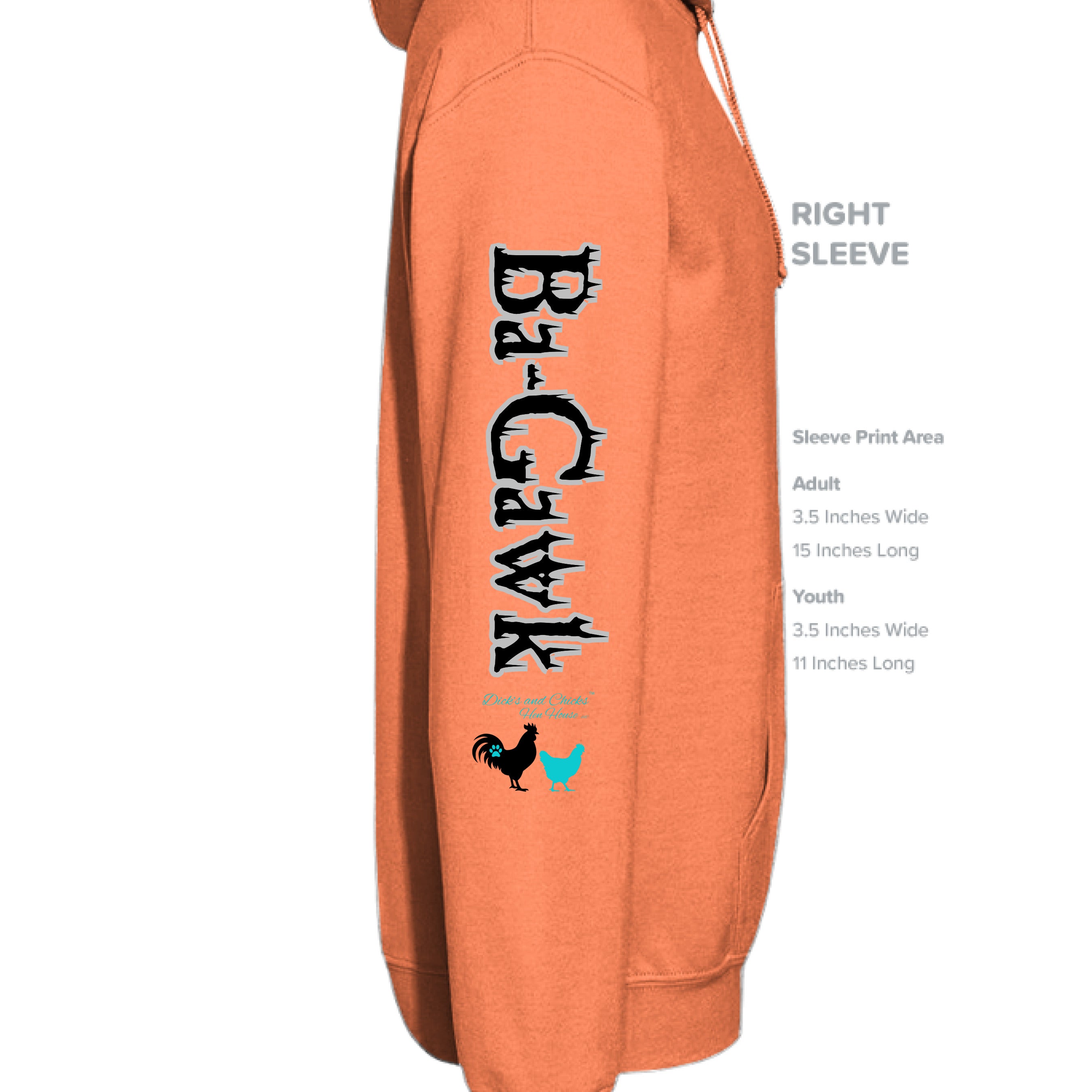 Safety Orange - SLEEVE_RIGHT