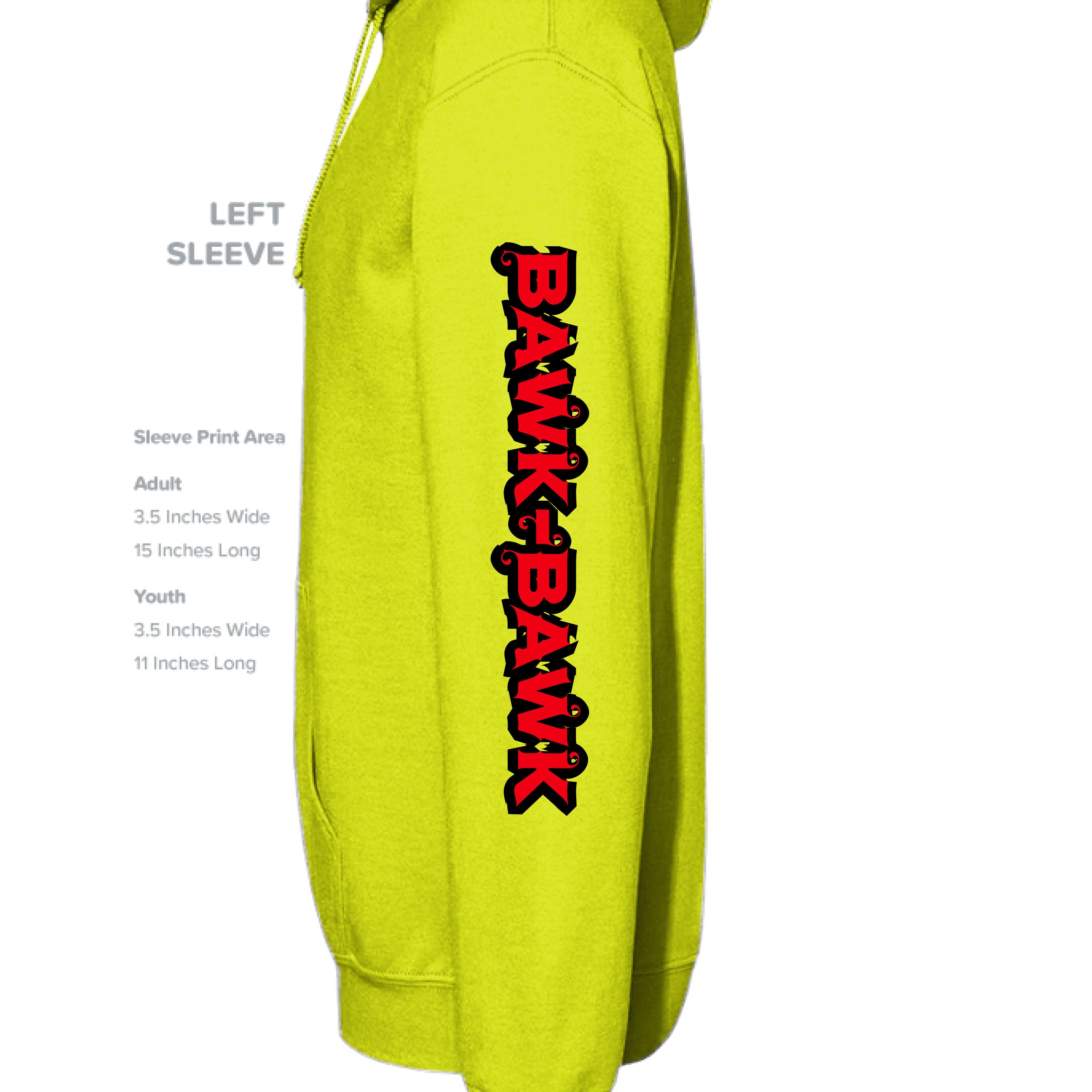 Safety Yellow - SLEEVE_LEFT