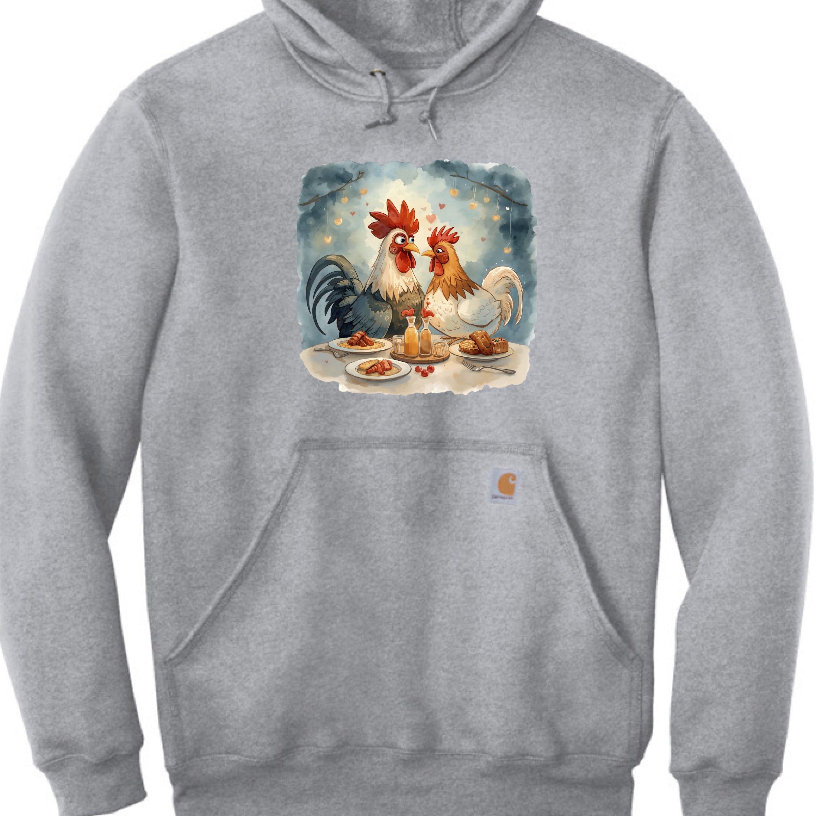 Heather Grey - FRONT