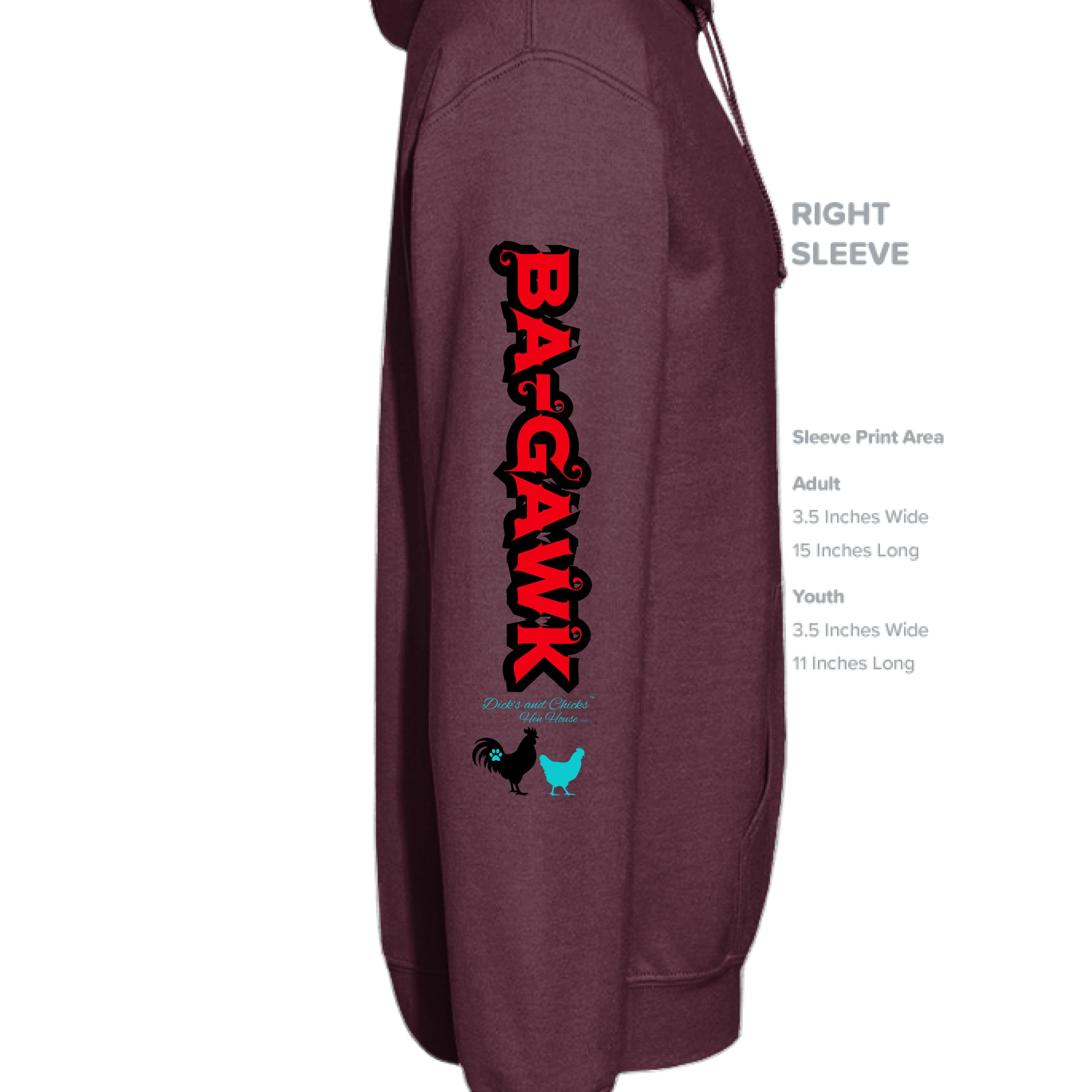 Maroon - SLEEVE_RIGHT