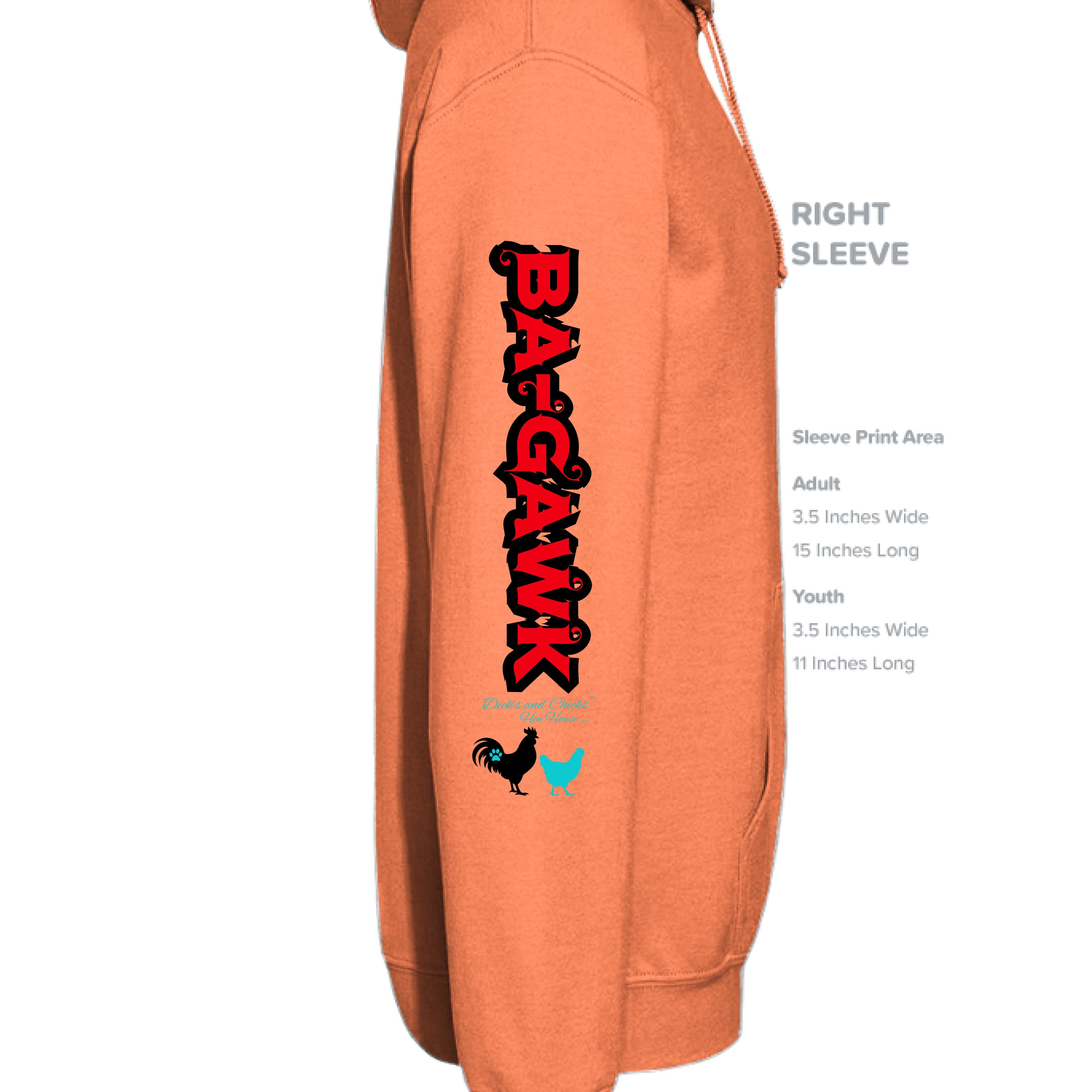 Safety Orange - SLEEVE_RIGHT
