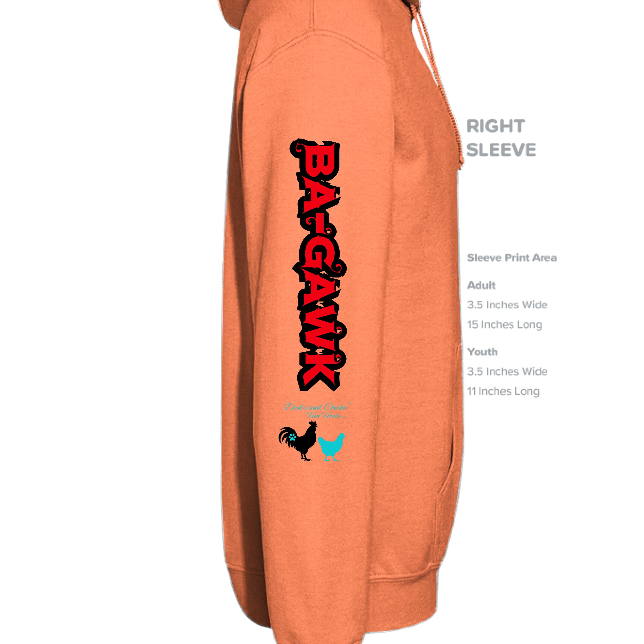 Safety Orange - SLEEVE_RIGHT
