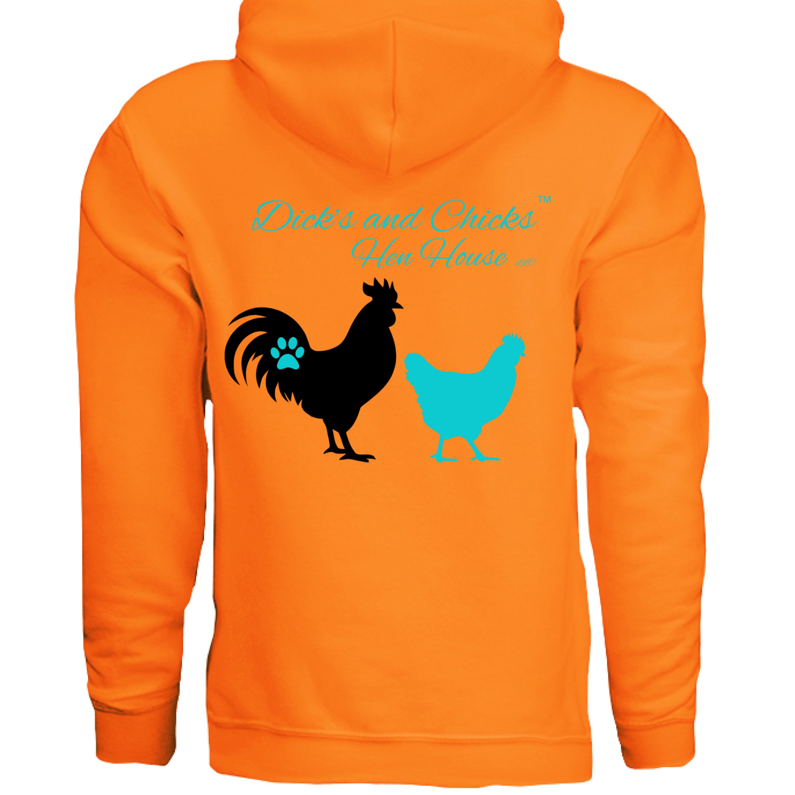 SAFETY ORANGE - BACK