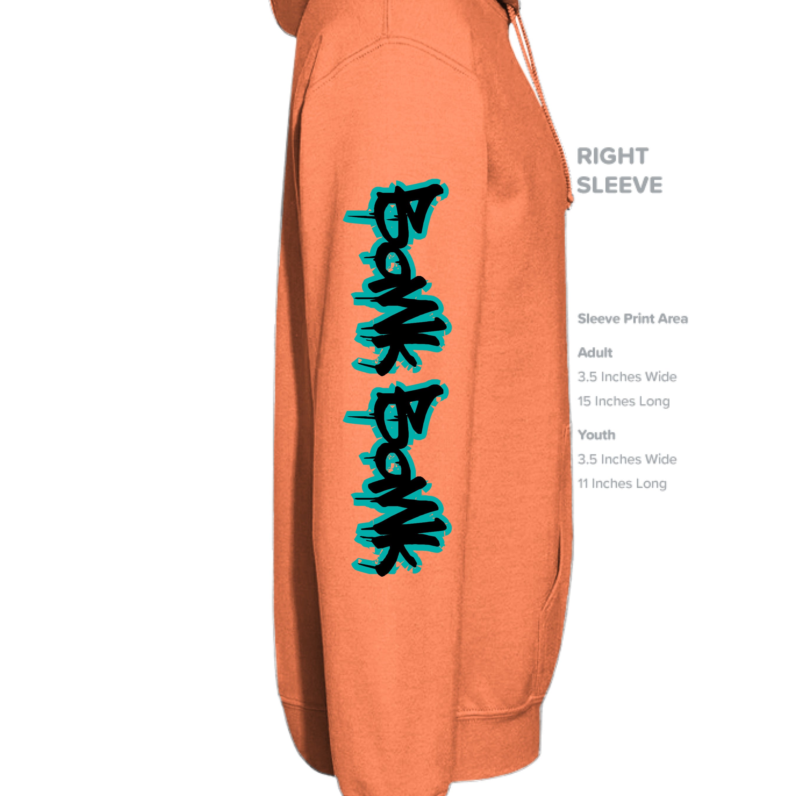 Safety Orange - SLEEVE_RIGHT