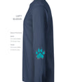 MID NVY/ WHT_410 - SLEEVE_LEFT