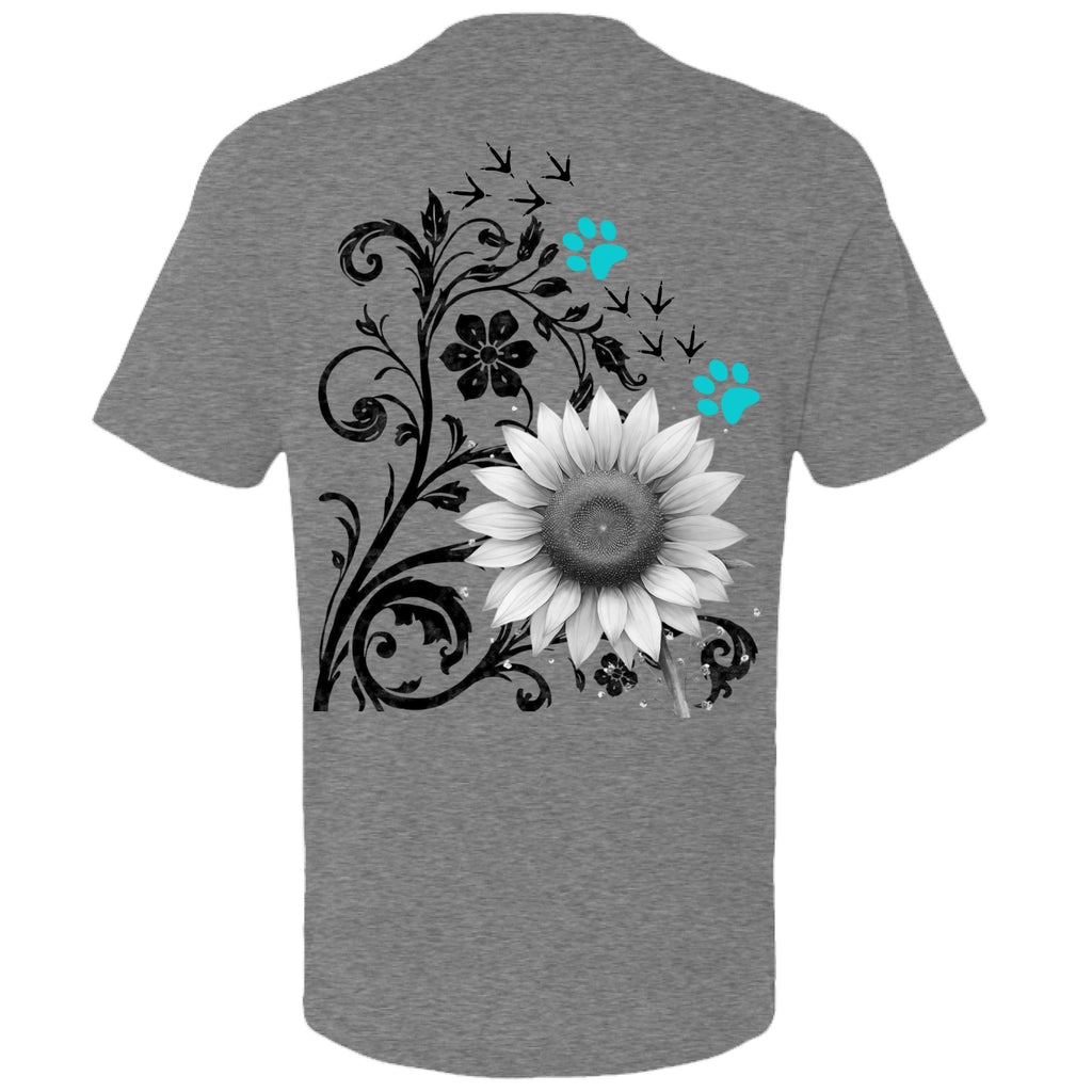 Medium Grey Heather - BACK
