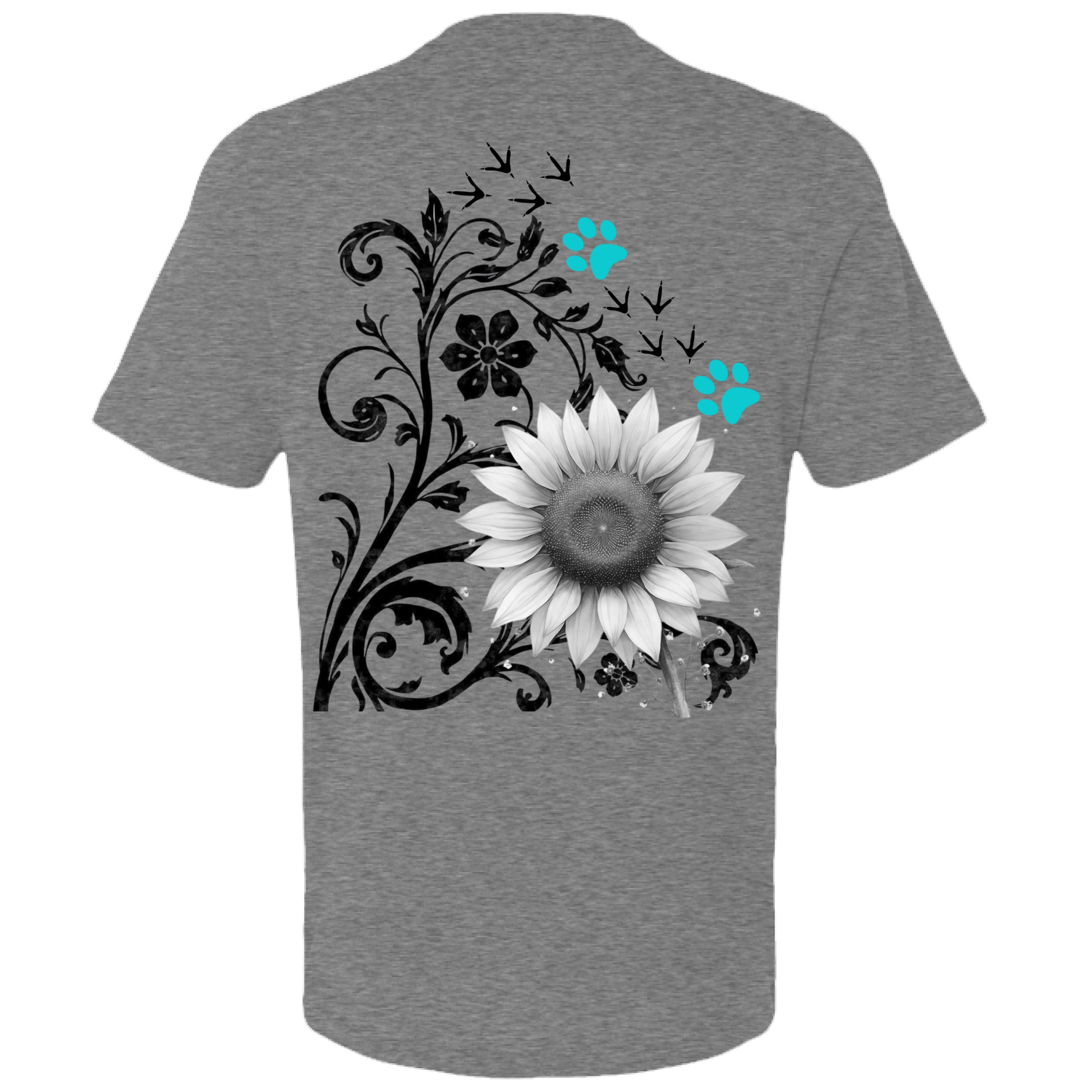 Medium Grey Heather - BACK