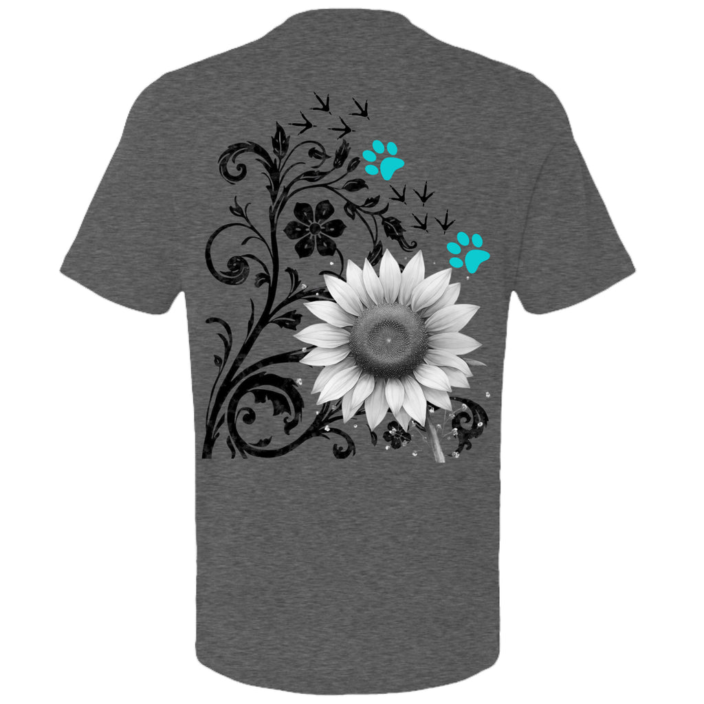 Dark Grey Heather - BACK
