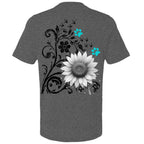 Dark Grey Heather - BACK